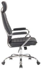Sortland Kancelářská židle Rako - pravá kůže | černá