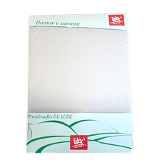 Tibex Prostěradlo jersey Deluxe champagne s elastanem 140-160x200-220 cm