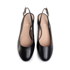 Geox černé elegantní uzavřené boty 38,5
