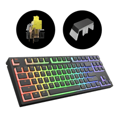 Dark Project Klávesnice One KD87A Pudding, Yellow Switch, US