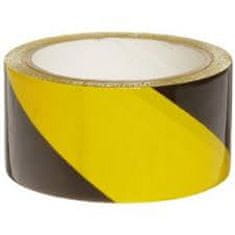 Obreta Výstražná páska PP 50 mm x 66 m žluto - černá lepící - 2 balení