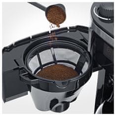 Severin Překapávač na kávu , KA 4813, překapávač s mlýnkem, funkce zvlhčování zrnek kávy, 10 šálků, 1000 W
