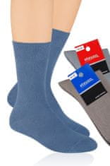 STEVEN Pánské bavlněné ponožky 048 tmavě modrá 38-40