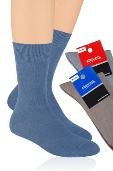 STEVEN Pánské bavlněné ponožky 048