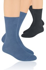 STEVEN Pánské bavlněné ponožky 048 Béžová 41-43
