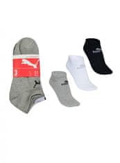 Puma Kotníkové ponožky Puma 887497 Basic Sneaker A'3 šedo-bílo-černá 39-42