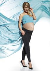Bas Bleu Těhotenské legíny Catrine - Bas Bleu černá S