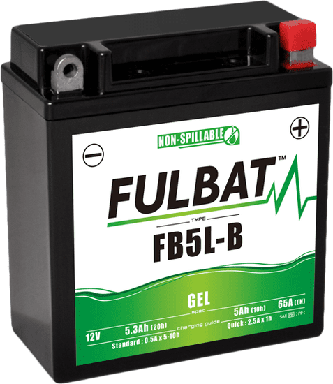 Fulbat Gelový akumulátor FB5L-B GEL (YB5L-B GEL)