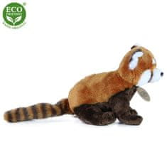 Rappa Plyšová panda červená 18 cm ECO-FRIENDLY