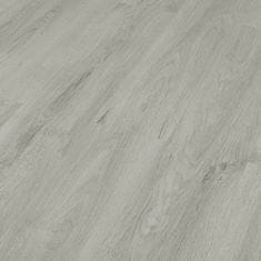 Greatstore Samolepící podlahová prkna 4,46 m2 3 mm PVC světle šedá