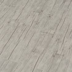Greatstore Samolepící podlahová prkna 4,46 m2 3 mm PVC dub bělená