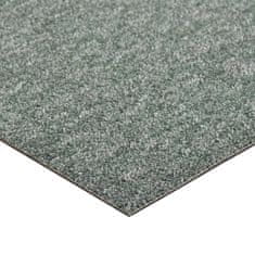 shumee Kobercové podlahové dlaždice 20 ks 5 m2 50 x 50 cm zelené