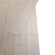 Vidaxl Samolepicí podlahová krytina PVC 5,21 m² 2 mm dub hnědý