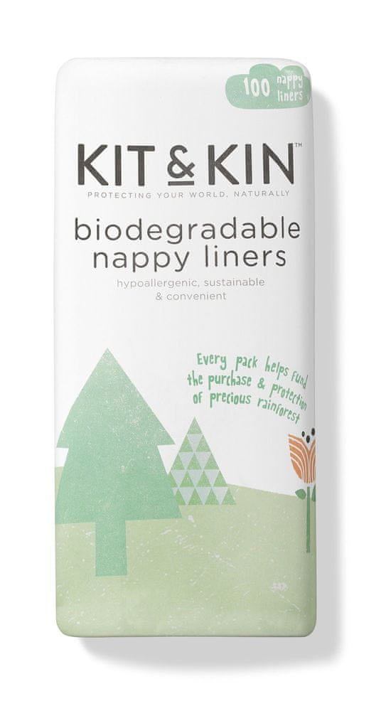 Kit & Kin Biologicky odbouratelné separační plenky