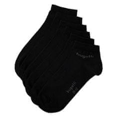 Bugatti 6 PACK - ponožky 6295E-610 black (Velikost 39-42)
