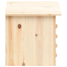 Vidaxl Budka pro netopýry masivní jedlové dřevo 30 x 20 x 38 cm