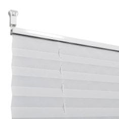 Vidaxl Plisované žaluzie / rolety Plisse 110 x 150 cm - bílé