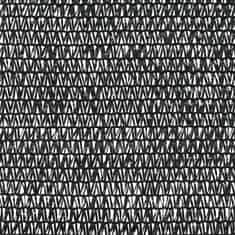 Vidaxl Stínící tkanina černá 1,8 x 50 m HDPE 75 g/m2