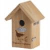 Dřevěný ptačí domeček - borovice, střízlík