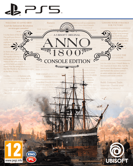 Ubisoft Anno 1800 Console Edition PL (PS5)