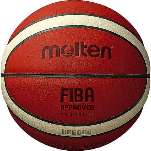 Levně Molten basketbalový míč BG5000 oranžová 7