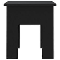 Vidaxl Konferenční stolek černý 40 x 40 x 42 cm dřevotříska