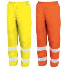 Industrial Starter Reflexní nepromokavé kalhoty, oranžová, L