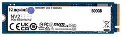 Kingston SSD 500GB NV2 NVMe PCIe M.2 2280 (ctení/zápis: 3500/2100MB/s;)