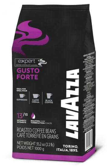 Lavazza Gusto Forte zrnková káva 1 kg