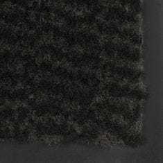 Vidaxl Protiprachová obdélníková rohožka všívaná 120x180 cm černá