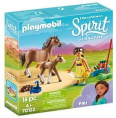 Playmobil Playmobil 70122 Pru s koněm a hříbětem