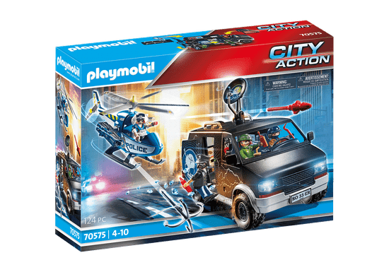 Playmobil 70575 Policejní helikoptéra: Pronásledování vozidla