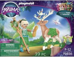 Playmobil Playmobil Ayuma 70806 Forest Fairy s pohádkovou zvířecí duší