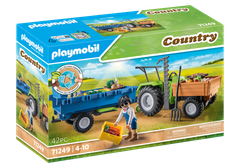 Playmobil Playmobil Country 71249 Traktor s přívěsem