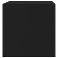 Vidaxl TV stolek černý 80 x 40 x 40 cm dřevotříska