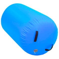 Vidaxl Nafukovací cvičební válec s pumpou 100 x 60 cm PVC modrý