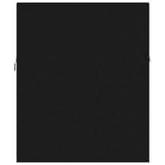 Vidaxl Skříňka pod umyvadlo černá 90 x 38,5 x 46 cm dřevotříska