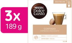 NESCAFÉ Dolce Gusto Cortado – kávové kapsle – 90 kapslí v balení