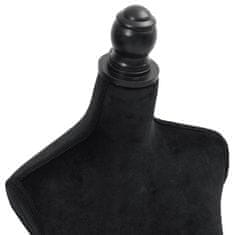 Greatstore Dámská figurína krejčovská panna černá