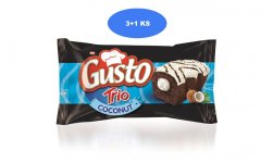 Gusto Trio kokos 50g (3+1 ks)