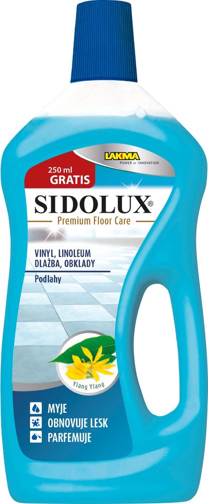 Levně Sidolux Premium Floor Care vinyl, lino, dlažba Ylang Ylang 750 + 250 ml
