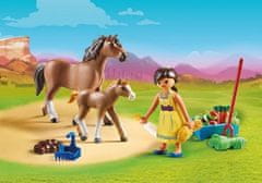 Playmobil Playmobil 70122 Pru s koněm a hříbětem