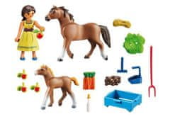 Playmobil Playmobil 70122 Pru s koněm a hříbětem