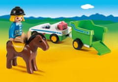 Playmobil Playmobil 70181 Auto s přívěsem pro koně