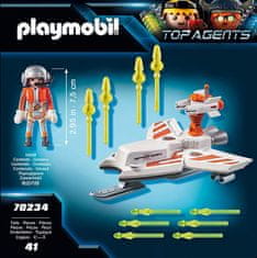 Playmobil Playmobil 70234 Spy Team Raketový kluzák