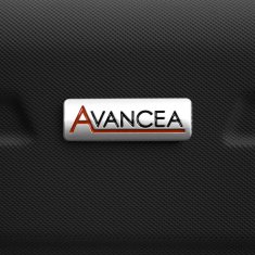 AVANCEA® Cestovní kufr DE2708 Černý XS 47x31x21 cm