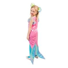 funny fashion Dětský kostým Mořská panna 140