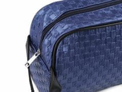 Kraftika 1ks 1 modrá pánská kosmetická taška 16x25,5 cm