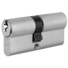 LOB Cylindrická vložka 40/55 NICKEL pro dveřní zámek se 3 klíči