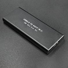 Qoltec Zásobník M.2 SATA | NGFF | USB 3.0 SSD